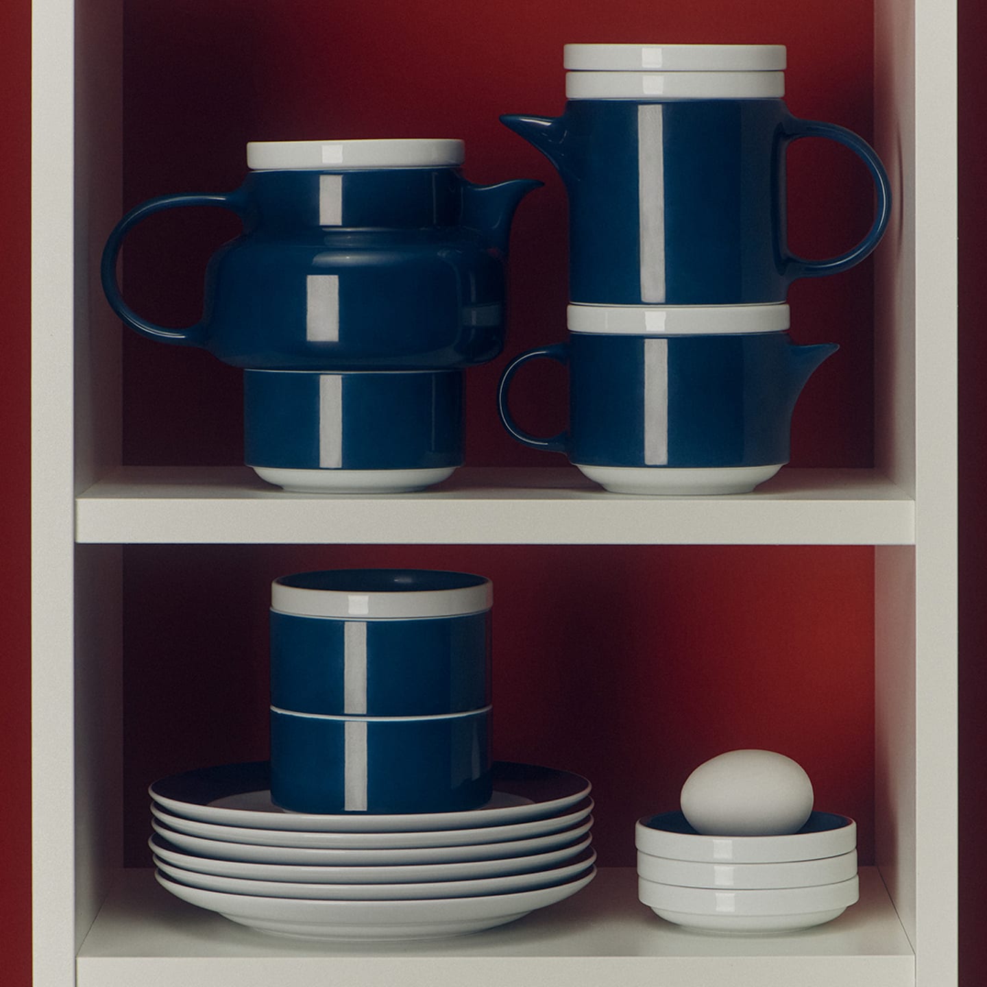 Colonna Re-Editon: Complete sets in porcelain | Ginori 1735 JP Colonna Re-Editon: Complete sets in porcelain | Ginori 1735 JP